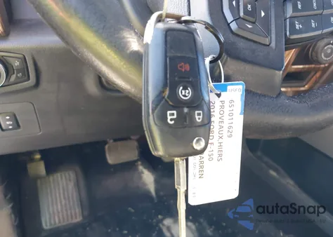 2016 Ford F-150 Xlt from USA, damaged, VIN 1FTEW1EFXGKD53898